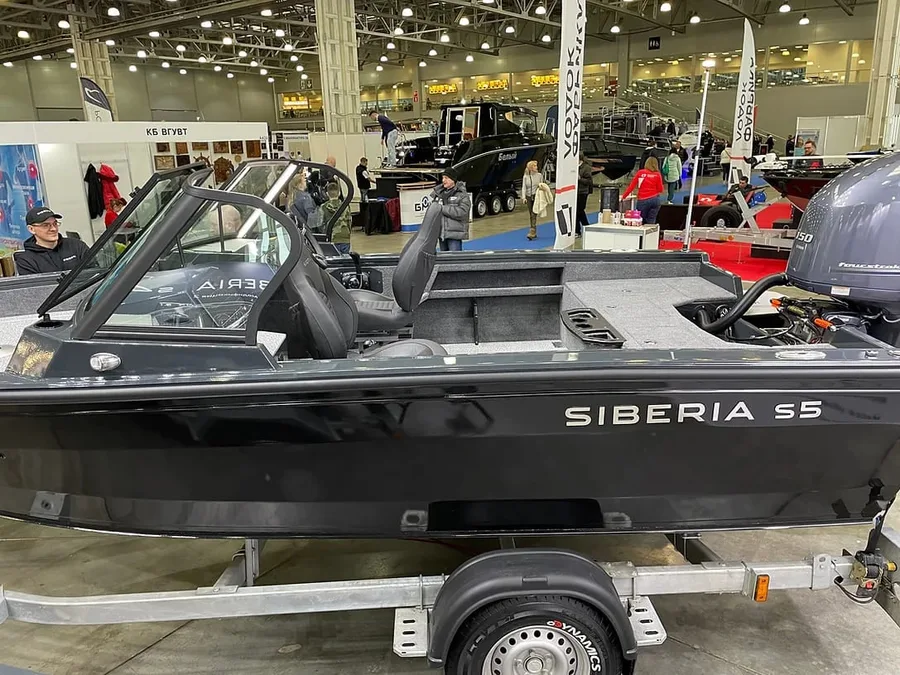 Катер-лодка алюминиевая SIBERIA S5 (one)